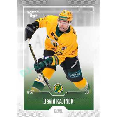 2022/23 Goal Cards Chance Liga 2. série #222 David Kajínek