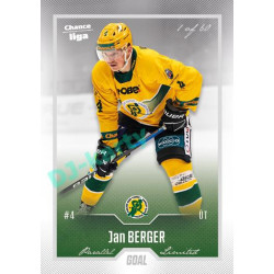 2022/23 Goal Cards Chance Liga 2. série #223 Jan Berger Silver 1 of 60