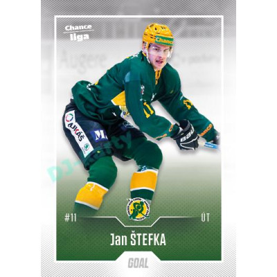 2022/23 Goal Cards Chance Liga 2. série #224 Jan Štefka
