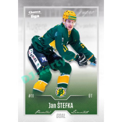 2022/23 Goal Cards Chance Liga 2. série #224 Jan Štefka Silver 1 of 60