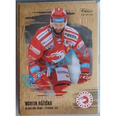 2019/20 OFS Martin Růžička #341 04/15 Gold Sand
