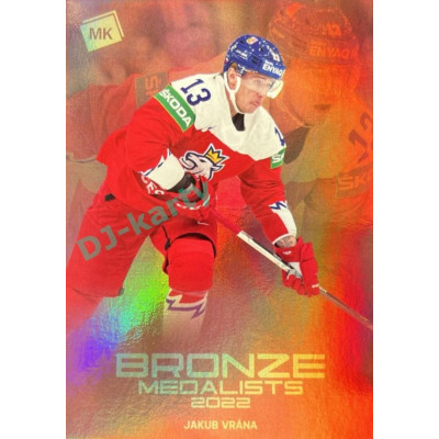 2021/22 MK reprezentace #BM-22 Jakub Vrána Bronze Medalists 1 of 100