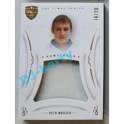 2021/22 OFS The Final Series Petr Mrázek #MEM-EM 14/20 Game Used Gold