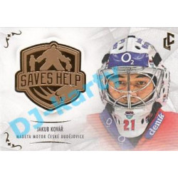 2021 Legendary Cards Saves Help #SH-022 Jakub Kovář