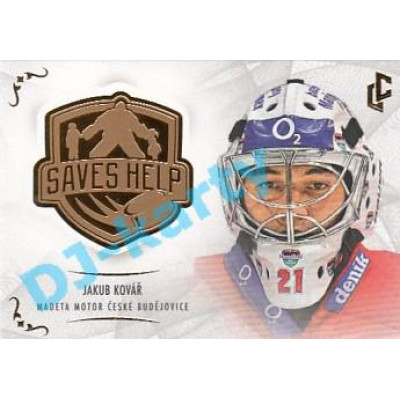 2021 Legendary Cards Saves Help #SH-022 Jakub Kovář