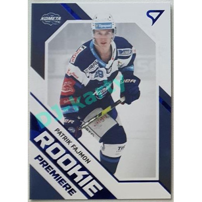 2021/22 Sportzoo TIPSPORT ELH 2. série #RP-22 Patrik Fajmon Rookie Premiere xxx/149