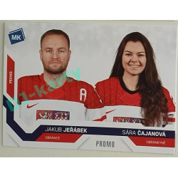 2021/22 MK reprezentace #079 J. Jeřábek / S. Čajanová ZOH PROMO