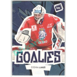 2021/22 MK reprezentace #G-ŠL Štěpán Lukeš Goalie Goalies BLUE PROMO