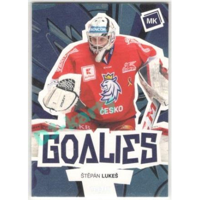 2021/22 MK reprezentace #G-ŠL Štěpán Lukeš Goalie Goalies BLUE PROMO