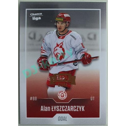 2022/23 Goal Cards Chance Liga 1. série #141 Alan Łyszczarczyk Expo Pardubice