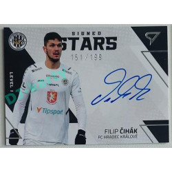 2022/23 Sportzoo Fortuna Liga 2. série #SL1-FC Filip Čihák Signed Stars Level 1 xx/199