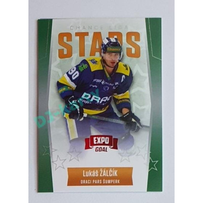 2022/23 Goal Cards Chance #ST-13 Lukáš Žálčík Chance Liga Stars Expo x/3