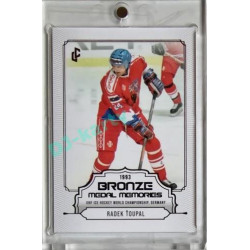 2023 LC Bronze Medal Memories 1993 #21 Radek Ťoupal Red parallel xx/49