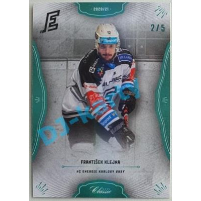 2020/21 OFS 2. série František Klejna #387 2/5 Blue Neon