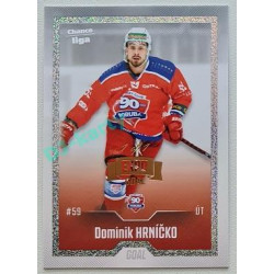 2022/23 Goal Cards Chance Liga 2. série #366 Dominik Hrníčko Expo Rainbow Dotted 1/1