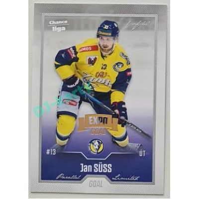 2022/23 Goal Cards Chance Liga 2. série #296 Jan Süss Expo Silver 1 of 3