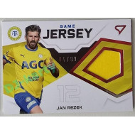 2021/22 Sportzoo Fortuna Liga 2. série #GJ-JR Jan Rezek GAME JERSEY 84/99