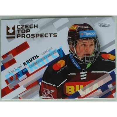2020/21 OFS 2. série Michael Krutil #CTP-3 Czech Top Prospects GOLD /77