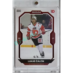 2023/24 Goal cards Chance Liga 1. série #182 Lukáš Žálčík Red 6/6