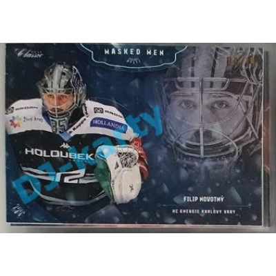 2020/21 OFS 1. série Filip Novotný #MM-23 04/15 Masked Men Aquadropp