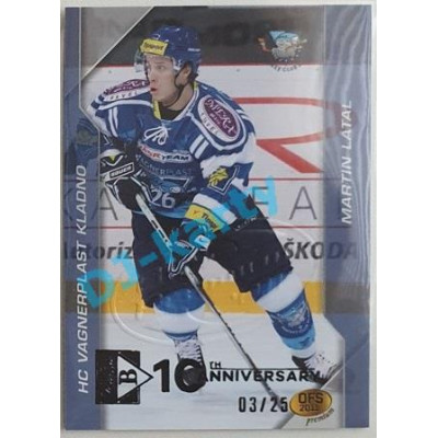 2020/21 OFS 2. série Martin Látal #75 03/25 Buyback DOUBLE Embosed