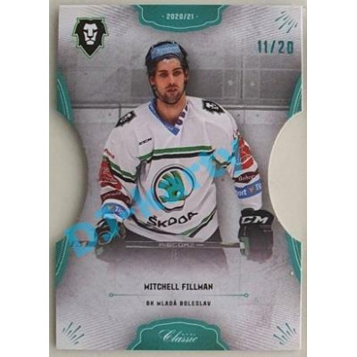 2020/21 OFS 1. série Mitchell Fillman #106 11/20 Blue Cut