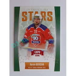 2022/23 Goal Cards Chance #ST-12 Aaron Berisha Chance Liga Stars Expo x/3
