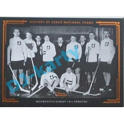 2020 OFS SSČH Mistrovství Evropy 1911 Německo #HCNT-02 09/20 History of Czech National Teams Cooper