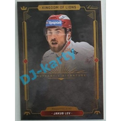 2021 OFS Kingdom of Lions Jakub Lev #A22 Authentic Signature PROMO (bez podpisu)