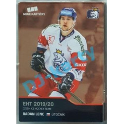2020 MK reprezentace Radan Lenc EHT #20 Red Promo