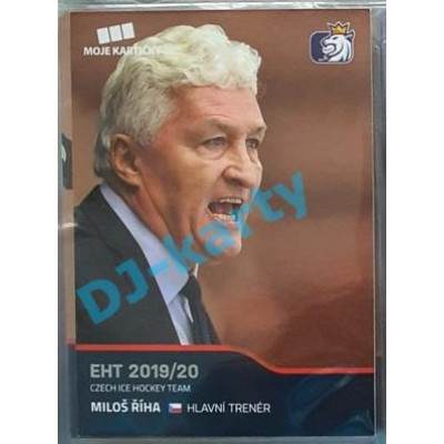 2020 MK reprezentace Miloš Říha EHT #86 Red Promo