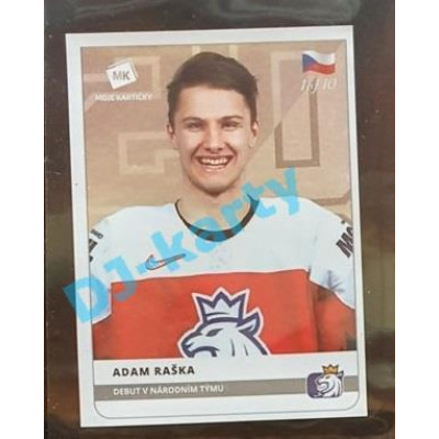 2020 MK Stick Adam Raška Debut v národním týmu #20 1 of 10 Silver