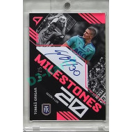 2023/24 Sportzoo Fortuna Liga 2. série #MSS-TG Tomáš Grigar Milestones Neon Pink Auto 19/25