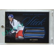 2023/24 LC Expectations Road to Prague #GUM-16 Jiří Ticháček Stick Authentic Game Used Memorabilia Blue 2/5