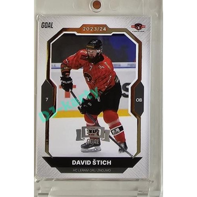 2023/24 Goal cards Chance Liga 2. série #392 David Štich Expo Silver 1of7