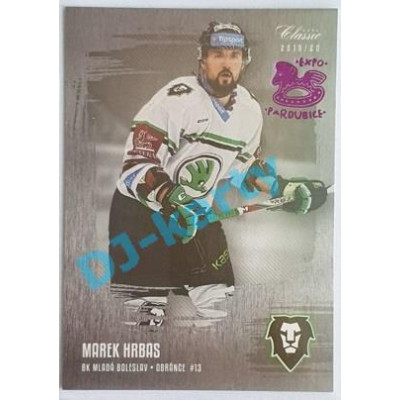 2019/20 OFS Marek Hrbas #142 x/2 Silver Rainbow Expo Pard.