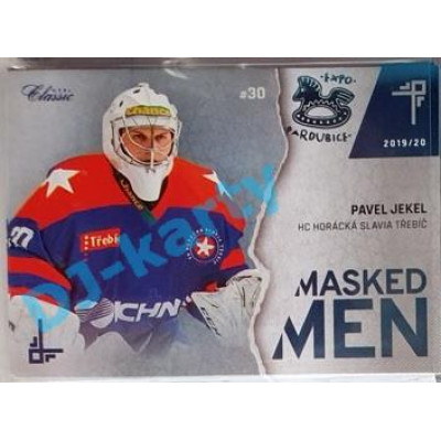 2019/20 OFS Chance liga Pavel Jekel #MM-PJE xx/15 Masked Men Expo Pard.