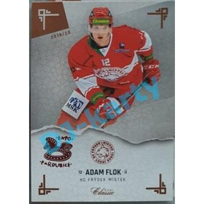 2019/20 OFS Chance liga Adam Flok #168 x/6 Expo Pard.