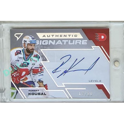 2023/24 Sportzoo ELH 1. série #SL2-RK Robert Kousal Authentic Signature Level 2 xx/80