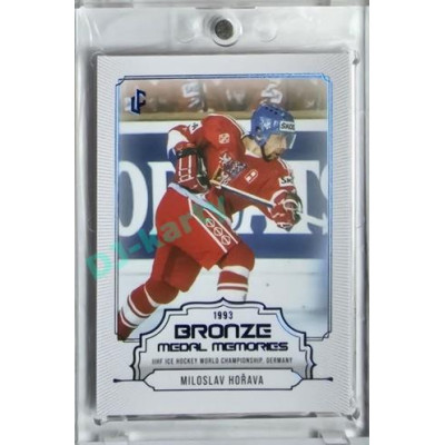 2023 LC Bronze Medal Memories 1993 #09 Miloslav Hořava Blue parallel 07/15