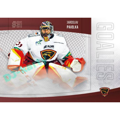 2022/23 Goal Cards Chance Liga 2. série #22 Jaroslav Pavelka Goalies