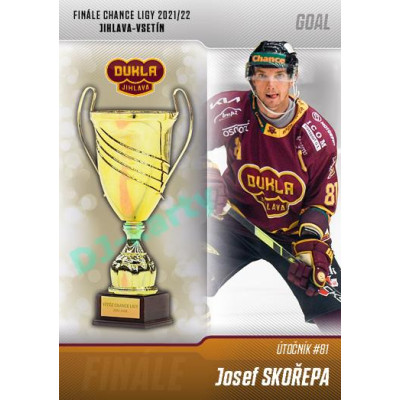 2022/23 Goal Cards Chance Liga 1. série #J-22 Josef Skořepa Finále 2022
