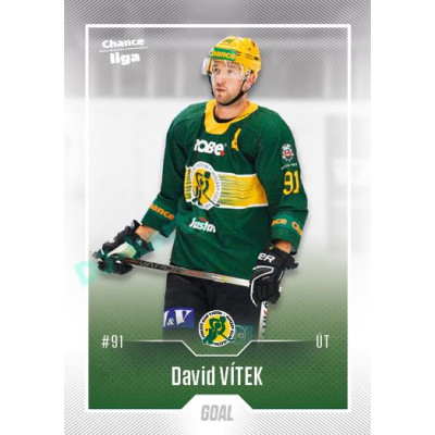 2022/23 Goal Cards Chance Liga 2. série #230 David Vítek
