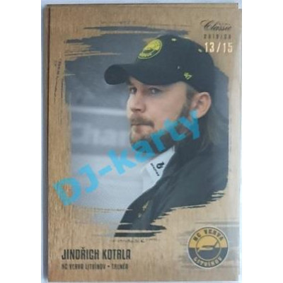 2019/20 OFS Jindřich Kotrla #312 10/15 Gold Sand