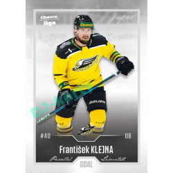 2022/23 Goal Cards Chance Liga 2. série #235 František Klejna Silver 1 of 60