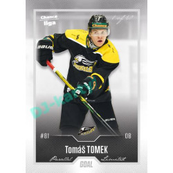 2022/23 Goal Cards Chance Liga 2. série #236 Tomáš Tomek Silver 1 of 60