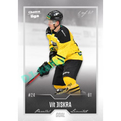 2022/23 Goal Cards Chance Liga 2. série #237 Vít Jiskra Silver 1 of 60