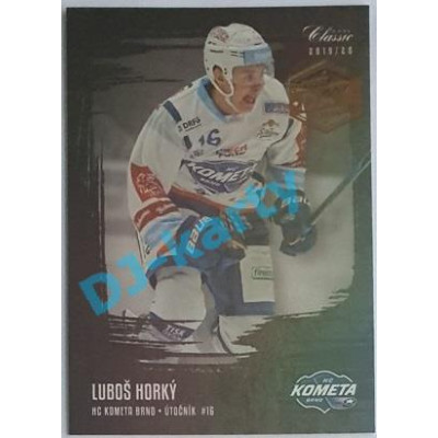 2019/20 OFS Luboš Horký #268 Black Rainbow 1st Day of Issue