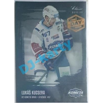 2019/20 OFS Lukáš Kucsera #271 Black Rainbow 1st Day of Issue