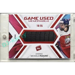 2023 MK reprezentace #GUM-06 Michaela Pejzlová Game Used Memorabilia RED 10/25
